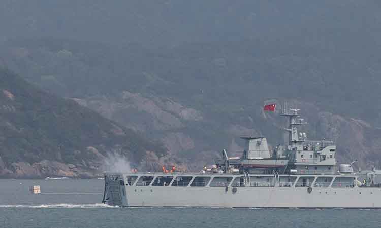 China simulates striking Taiwan on second day of drills