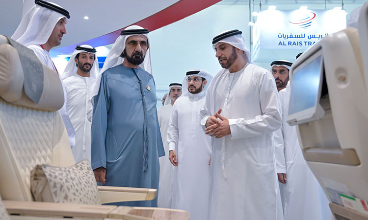 Sheikh Mohammed inspects Arabian Travel Market, sets target of 40 million tourists by 2030