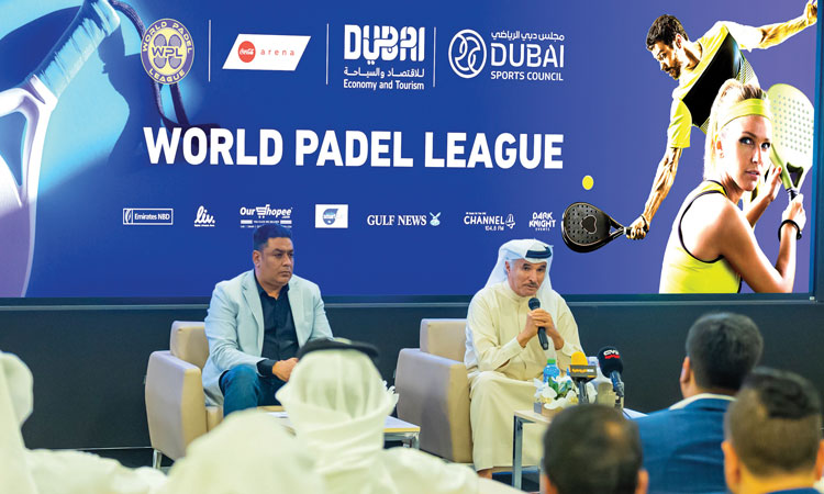 Top stars to descend on Dubai for first ever World Padel League