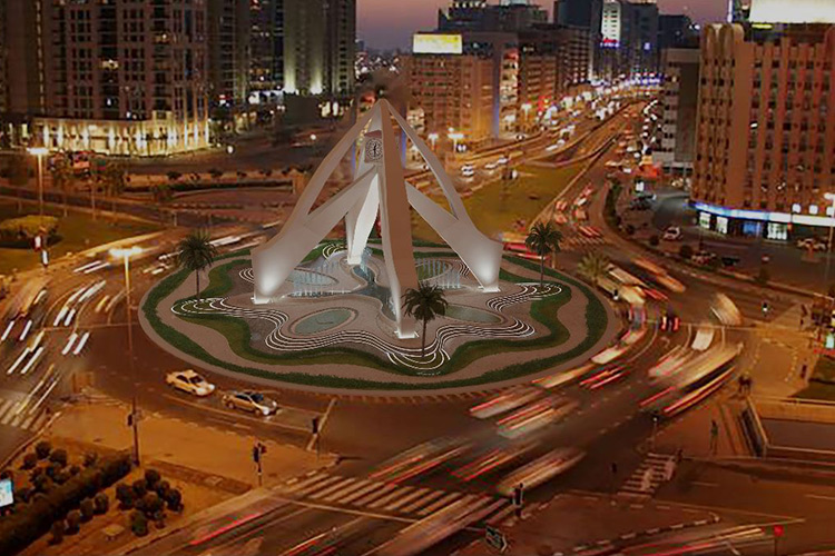 Dubai begins renovation of Deira Clocktower roundabout with a modern look 