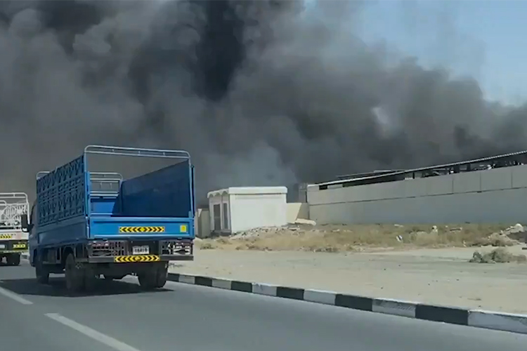 Fire breaks out in 4 Sharjah warehouses, controlled within minutes