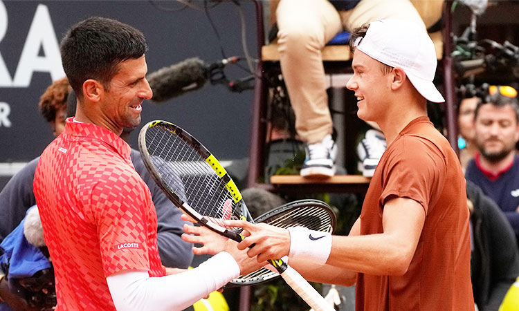 Djokovic knocked out of Italian Open by 20-year-old Rune