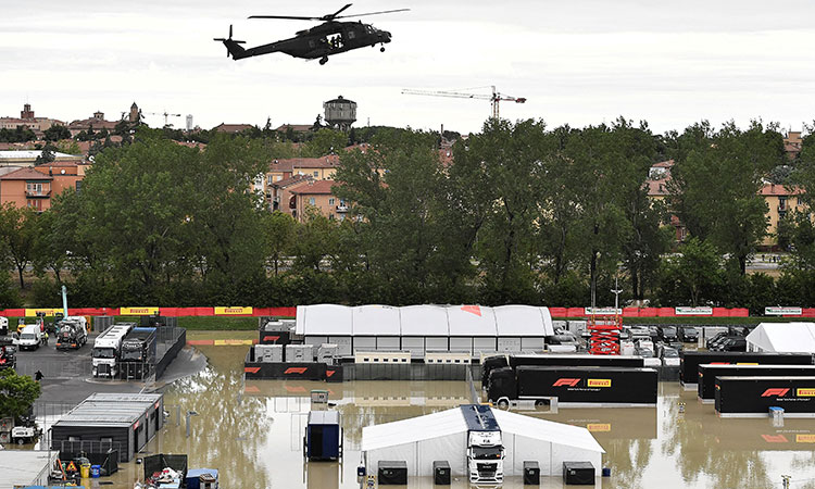 Grand Prix cancelled as deadly floods devastate northern Italy