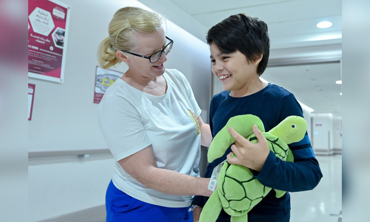 Abu Dhabi doctors save life of Scottish-Mexican boy with rare disease