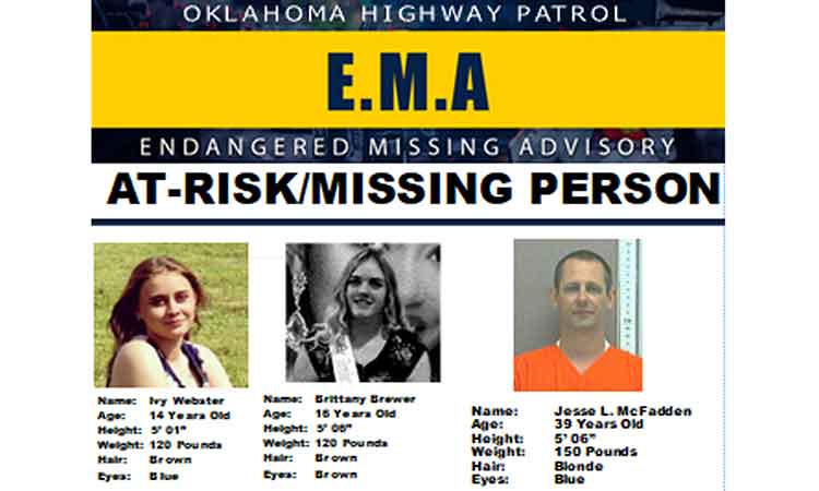 Seven bodies found in Oklahoma search for missing teens