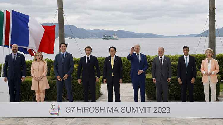 G7 leaders agree to new initiative to fight economic coercion