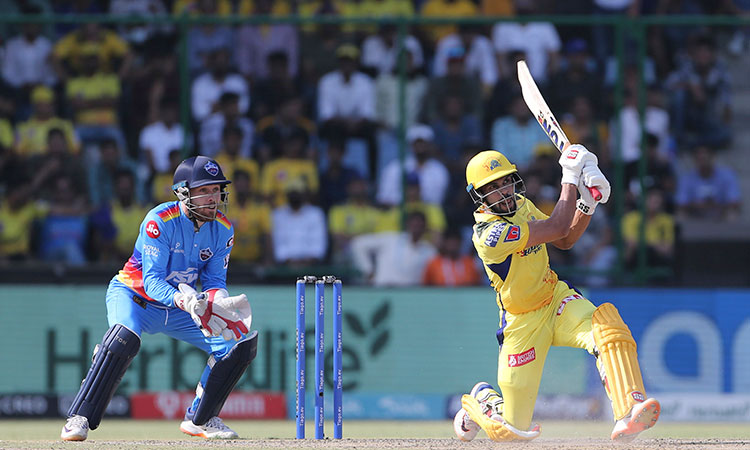 Conway, Gaikwad help Chennai become second team to qualify for playoffs with 77-run win over Delhi 