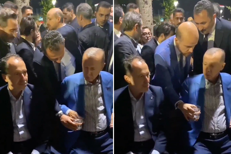 Erdogan refuses to drink water offered by his bodyguard over ‘security measures’  