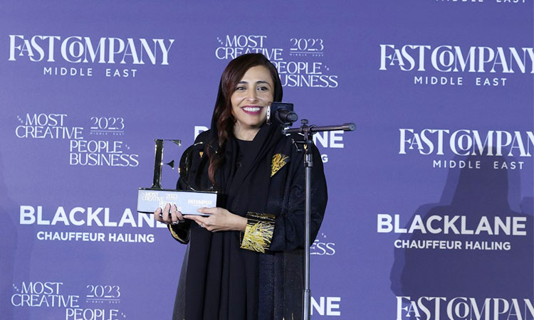 Sheikha Bodour wins prestigious regional award for creative, problem-solving approach to global issues