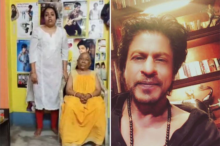 Internet ablaze after Shah Rukh Khan makes video call to Bengali patient with end-stage cancer, recites prayer for her