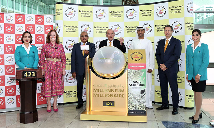 First-time ticket buyer and former Indian expat wins $1m in Dubai Duty Free draw