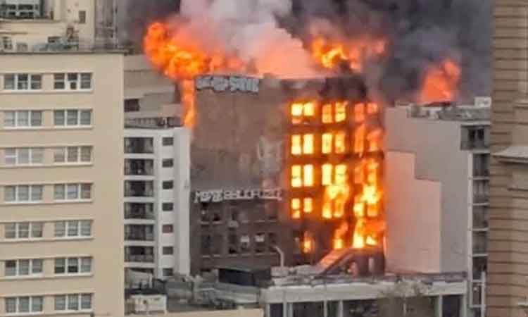 Major fire breaks out in Sydney