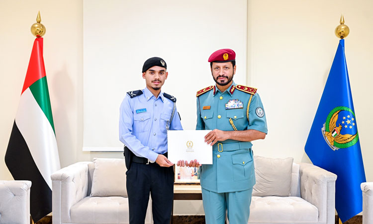 Sharjah police officer honoured for handling case fast