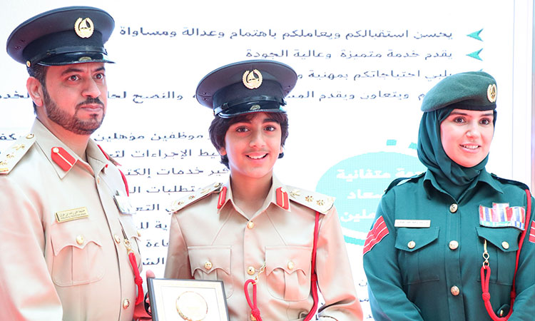 13-year-old gets a chance to don Dubai Police uniform for a day