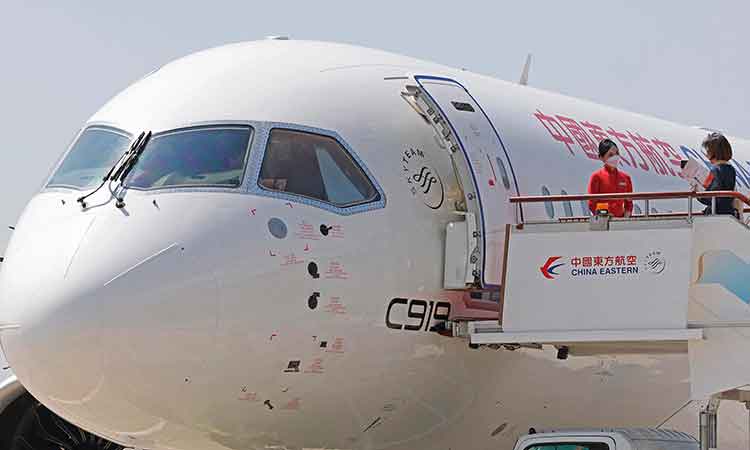 China’s first homegrown passenger jet makes maiden commercial flight