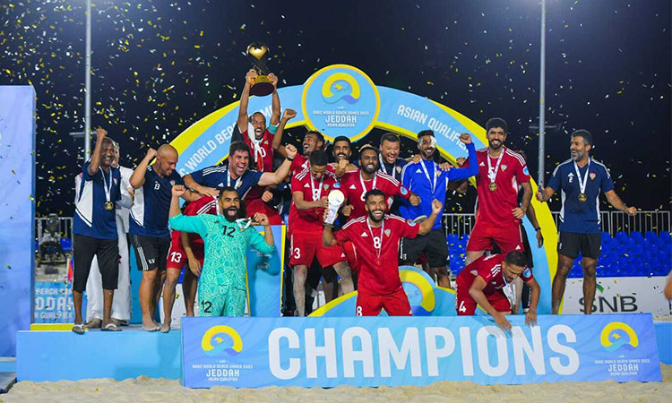 UAE defeat Iran 4-2, qualify together for 2023 ANOC World Beach Games