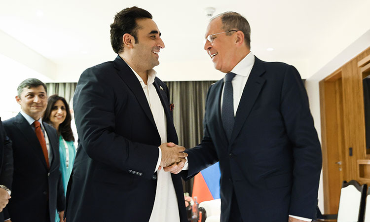 Bilawal meets Russia's FM Lavrov, assures of bolstering energy cooperation 