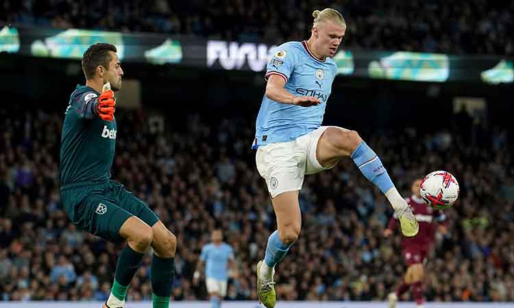 Manchester City's wonder boy Erling Haaland breaks record for most Premier League goals in a season