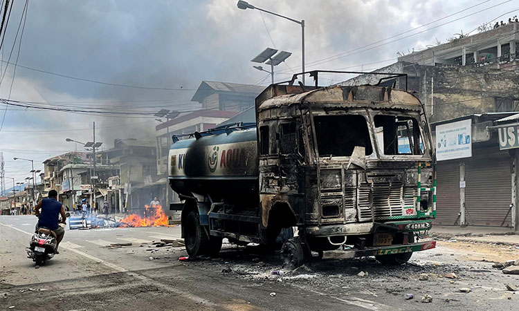 Troops deployed in violence-hit Indian state of Manipur; governor issues 'shoot-at-sight' orders  