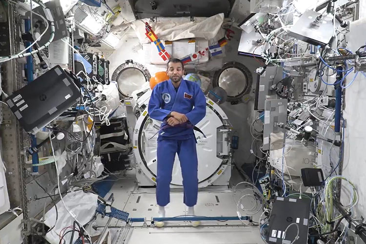 VIDEO: Emirati astronaut Neyadi practices Jiu-Jitsu moves at ISS, says it helped him during spacewalk