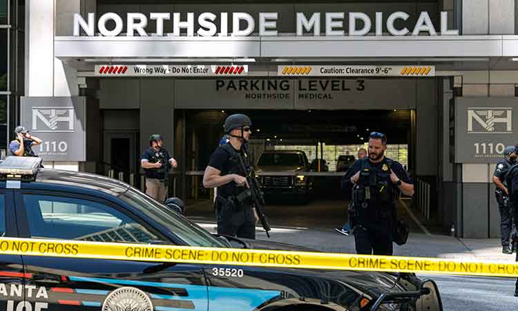 Suspect arrested in deadly Atlanta hospital shooting