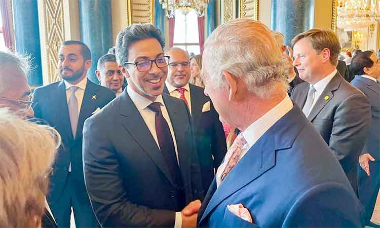 Mansour Bin Zayed attends official reception hosted by King Charles at Buckingham Palace