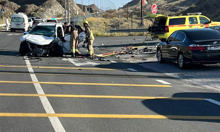 Two Emiratis die in Fujairah traffic accident