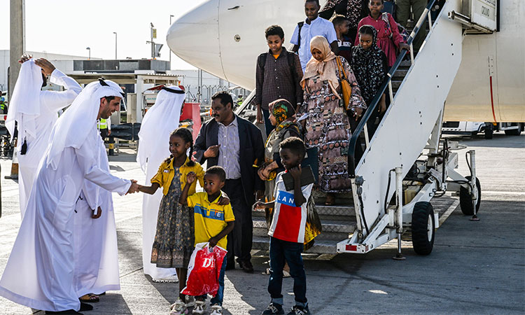 UAE evacuates 176 people, media professionals from war-hit Sudan