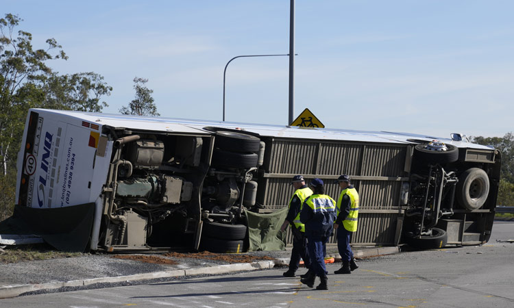 Ten dead in Australia wedding bus crash