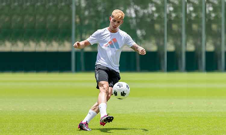 Arsenal's Smith trains in Dubai to gear up for UEFA European Under 21 Championship