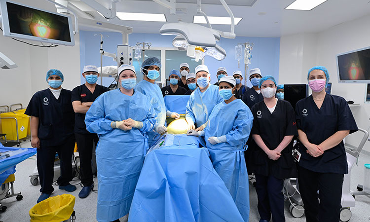 Doctors perform complex foetal surgery in Abu Dhabi