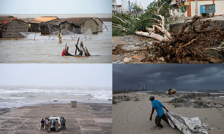 Cyclone Biparjoy damages power lines, uproots trees as it makes India landfall 