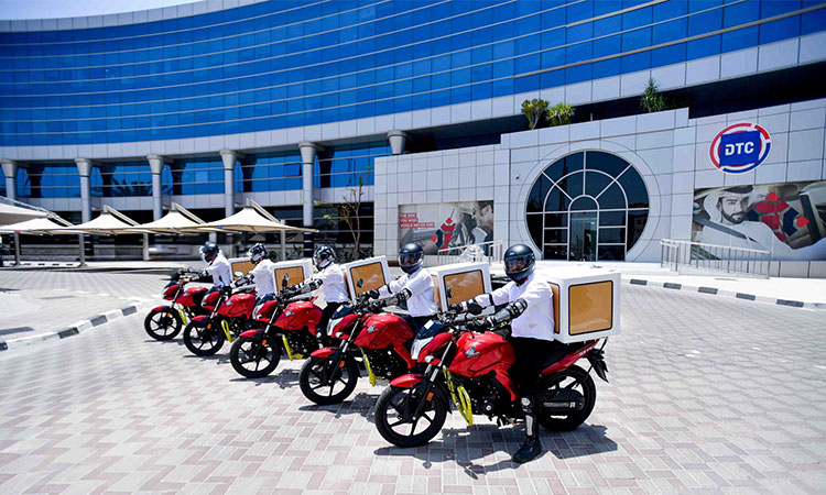 Dubai deploys 600 motorbikes to support delivery service sector