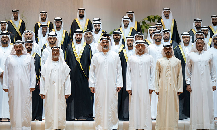 Sheikh Khaled attends second group wedding for UAE Ministry of Defence employees