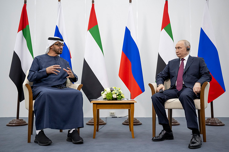 VIDEO: ‘There is a promising Russian project in Egypt, and a similar one scheduled for UAE,’ Putin tells Mohamed Bin Zayed