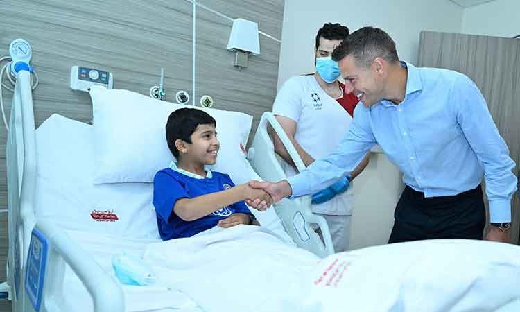 Chelsea captain Azpilicueta stuns Emirati boy in Abu Dhabi hospital with surprise visit