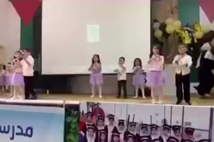 VIDEO: Father dances with his daughter after seeing her without a partner at a school ceremony in Jordan