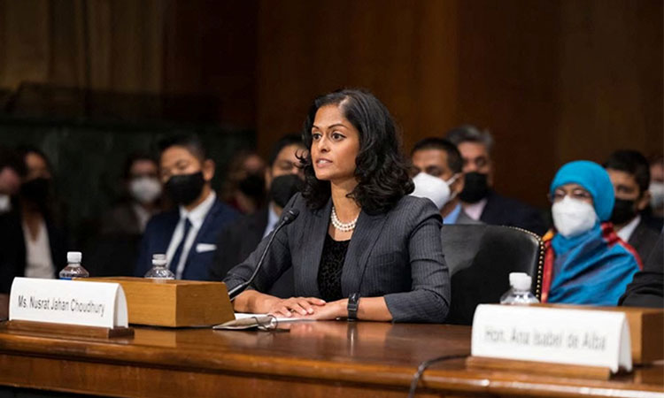 Nusrat Chowdhury confirmed as the first Muslim female federal judge in US history