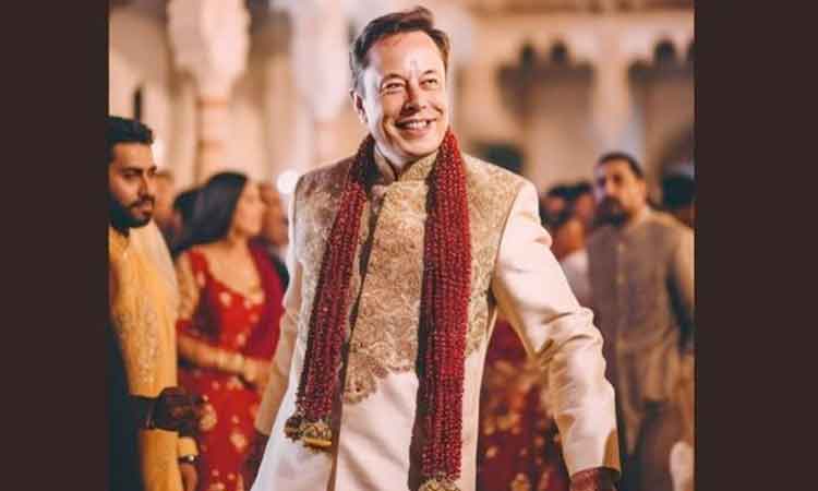 Musk 'loves' his AI avatar in sherwani, Twitterati welcomes 'Indian groom'