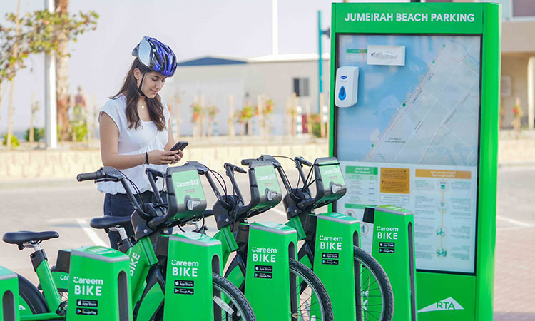 Free bike rides for the public in Dubai on World Environment Day