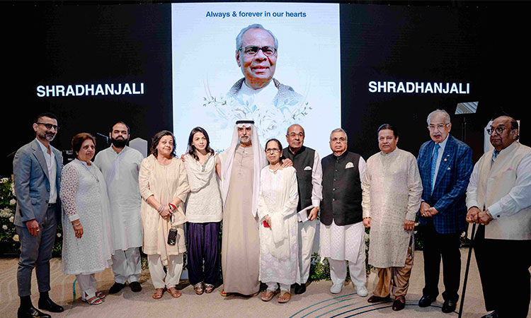 Sheikh Nahyan pays rich tributes to late SP Hinduja in Dubai