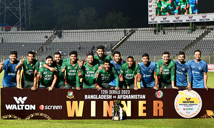 Shakib leads Bangladesh to T20 series sweep over Afghanistan with 6-wicket win