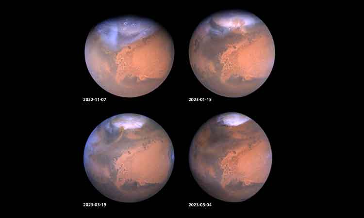 Hope probe reveals comprehensive diurnal coverage of Mars