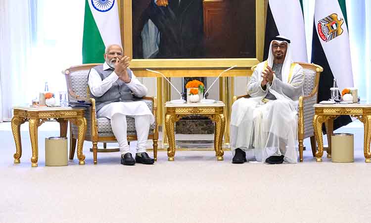 UAE, India issue joint statement after Indian PM’s visit to UAE