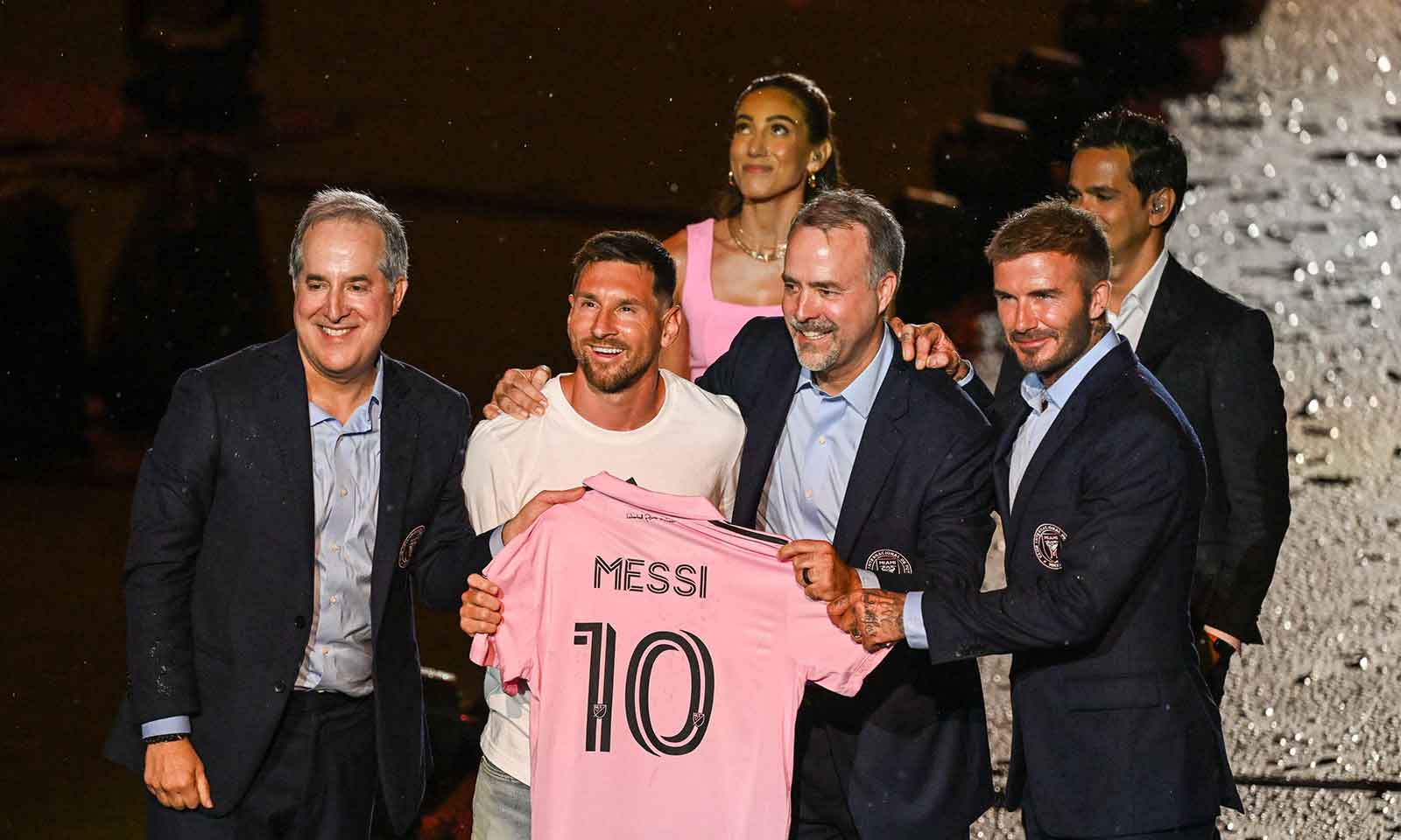 Lionel Messi introduced by Inter Miami and Major League Soccer