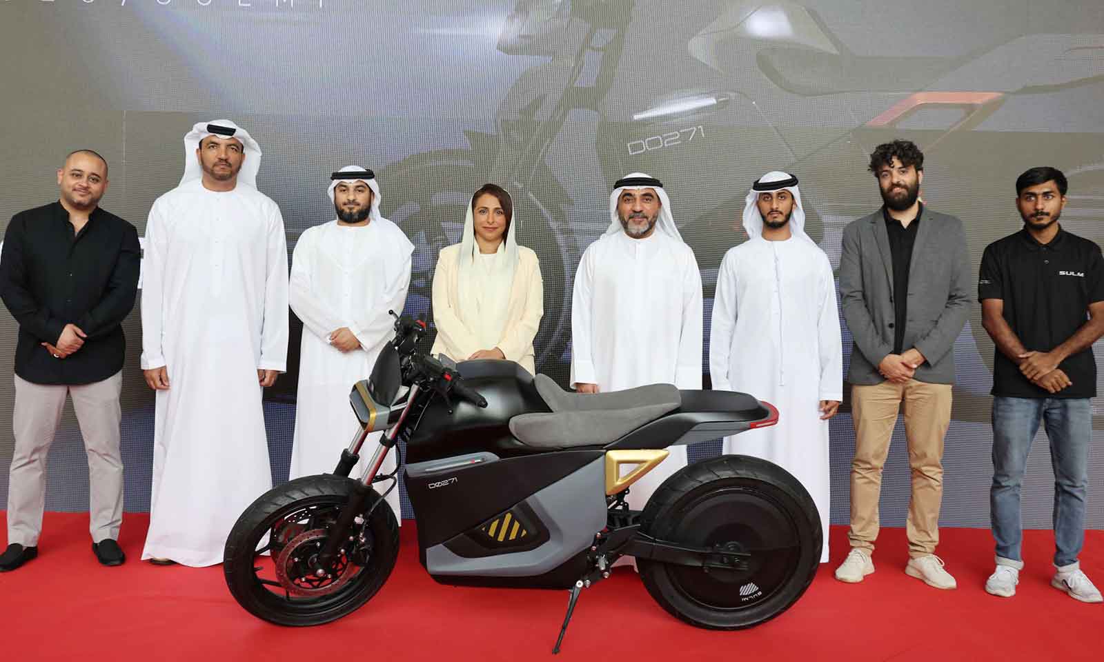 VIDEO: Sheikha Bodour launches first Sharjah-made electric motorcycle