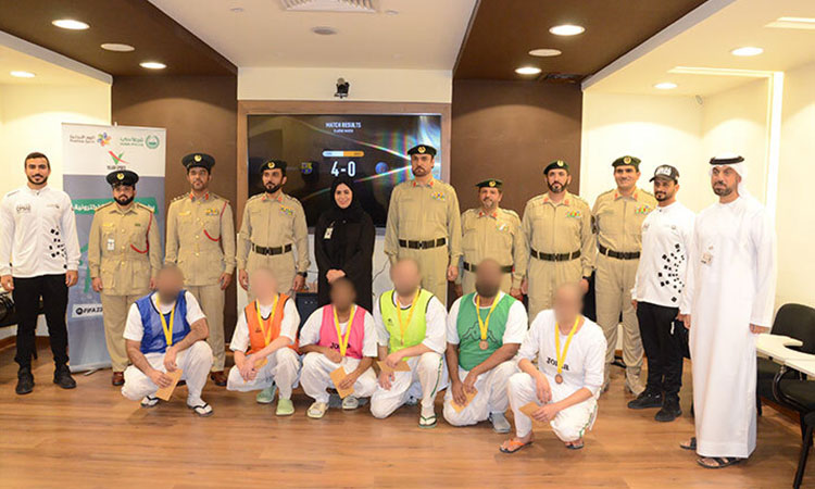 Dubai Police conclude 'Positive Spirit' Tournament for inmates