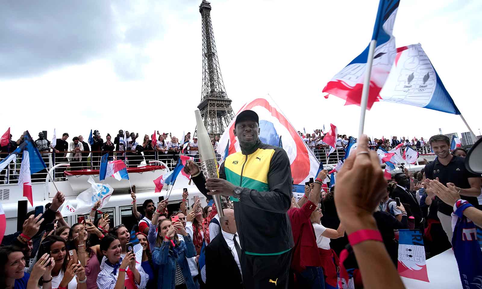 Peace-themed torch unveiled for Paris 2024 Olympics