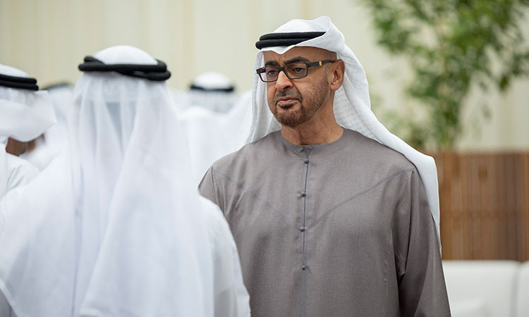 UAE President receives phone calls offering condolences on passing of his brother Saeed Bin Zayed