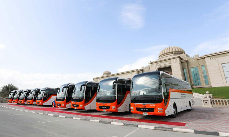 Sharjah Transport Authority adds 10 more fully electric buses to its fleet